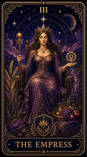 The Empress tarot card