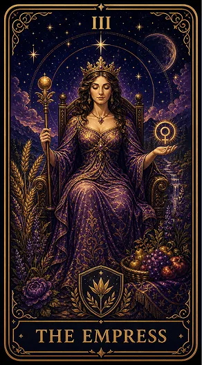 The Empress tarot card